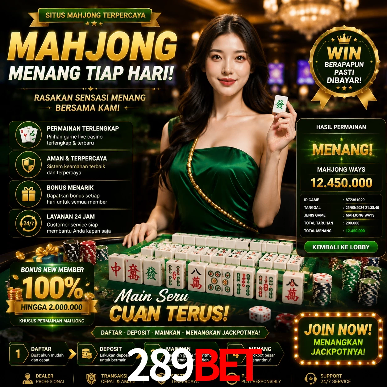 Cashback VIP 289bet - reembolso semanal
